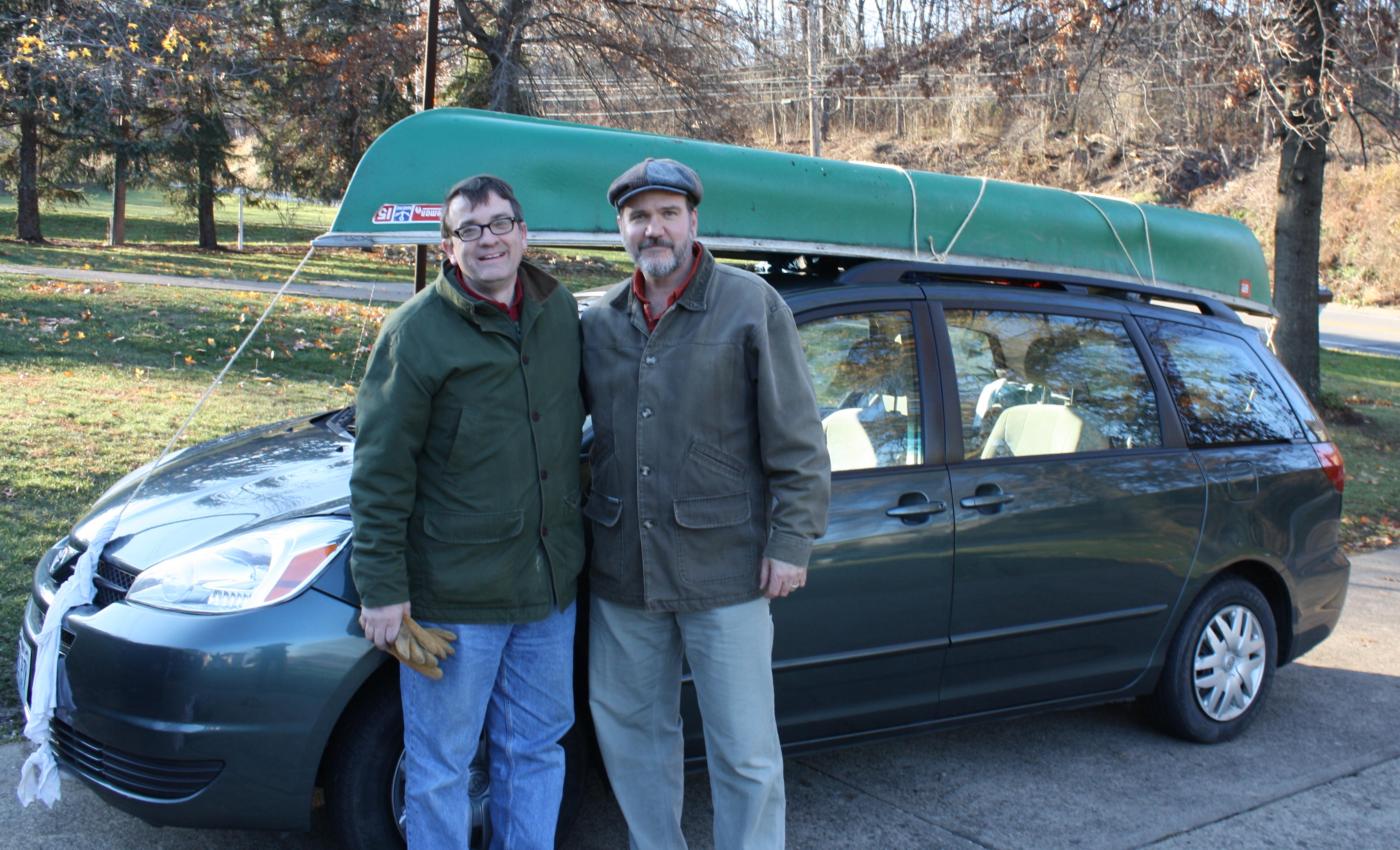 2010_11_26 Randy Don and Canoe.jpg